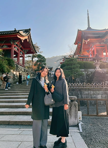 インドネシアの大学生 京都課外授業